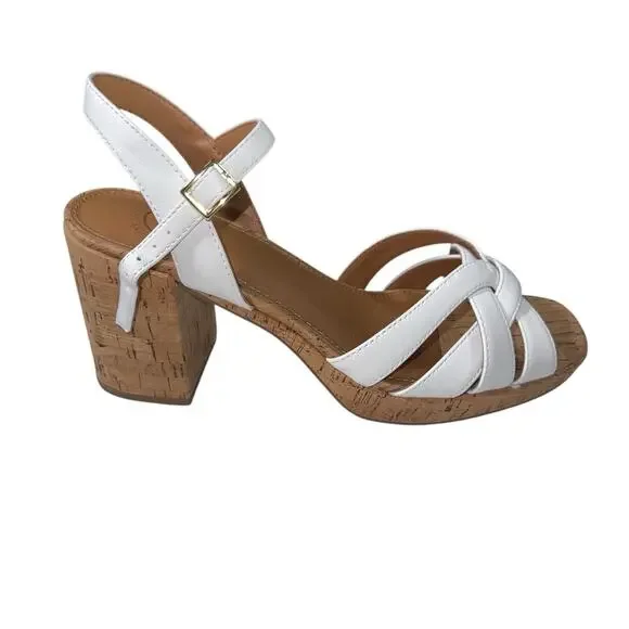 White Mountain Dubonnet Women's heeled sandal SZ/8.5M